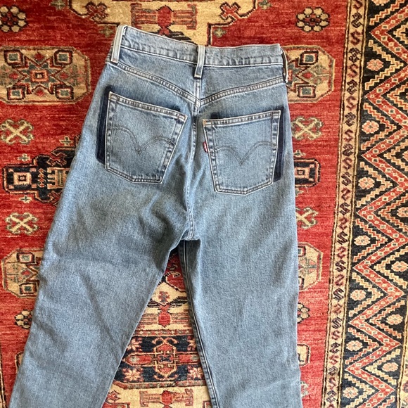 Levi’s Ribcage Redone by Today denim - Picture 2 of 12